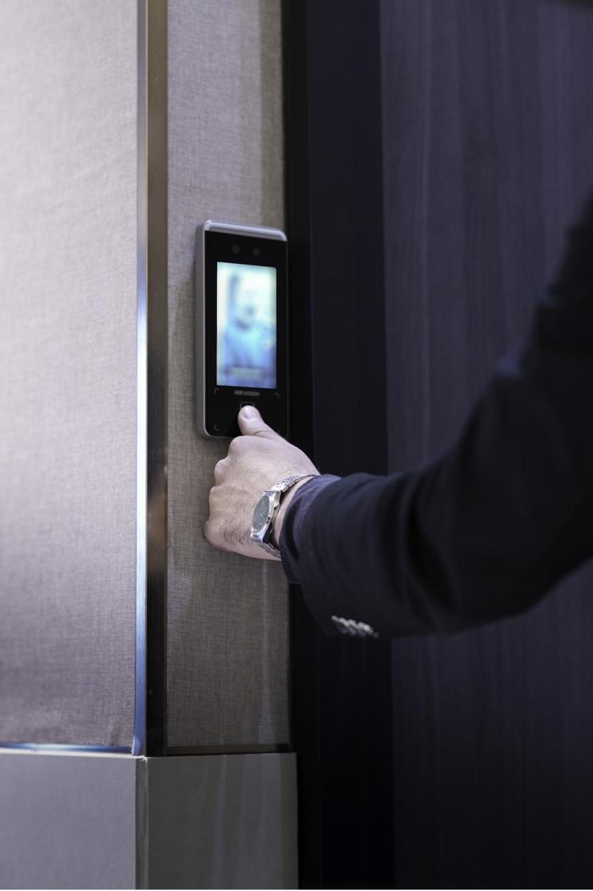 Biometric facial-recognition registration at Amanat Vaults